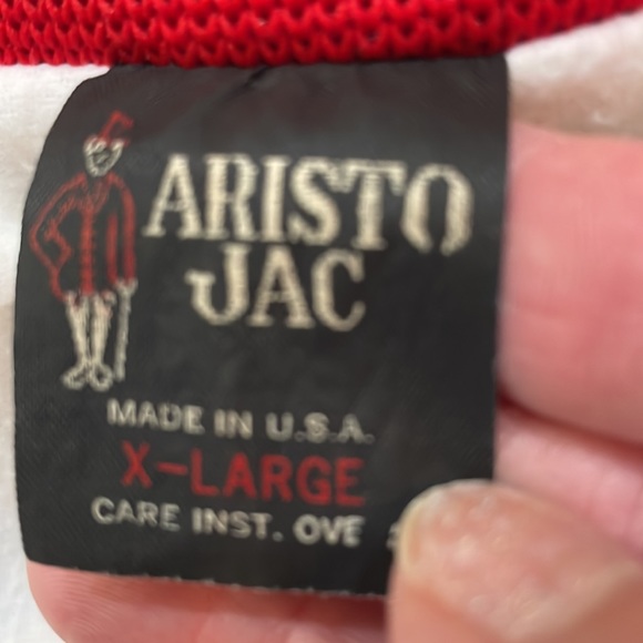 Aristo Jac USA X-Large 1988 Olympic Team Bomber Style Lightweight Jacket Pockets - Picture 13 of 14